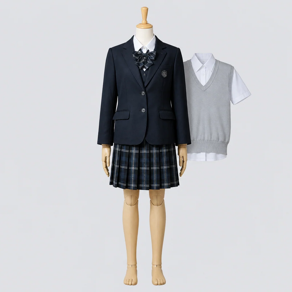 筑波高校の制服のイメージ