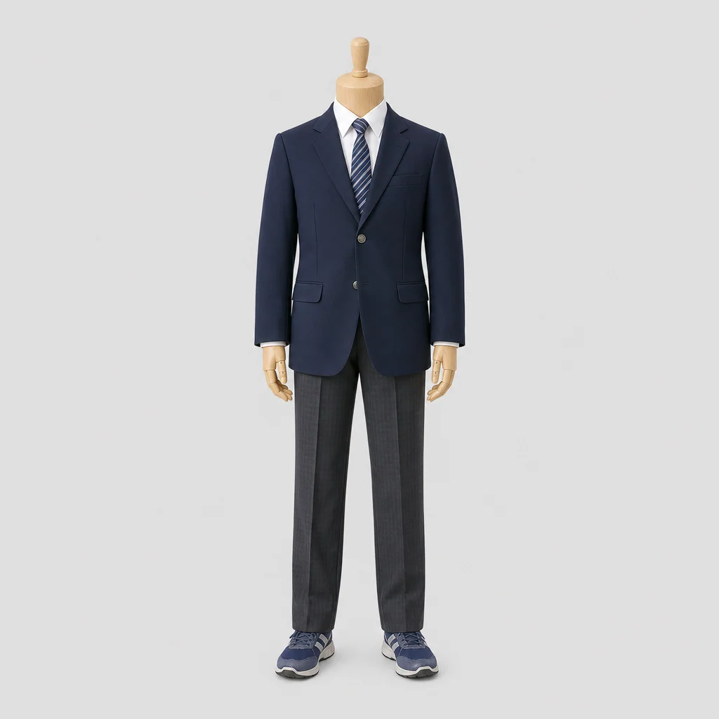 真壁高校の制服のイメージ
