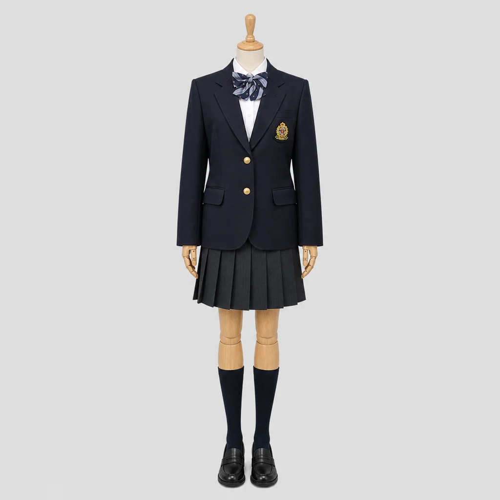 茨城高校の制服のイメージ