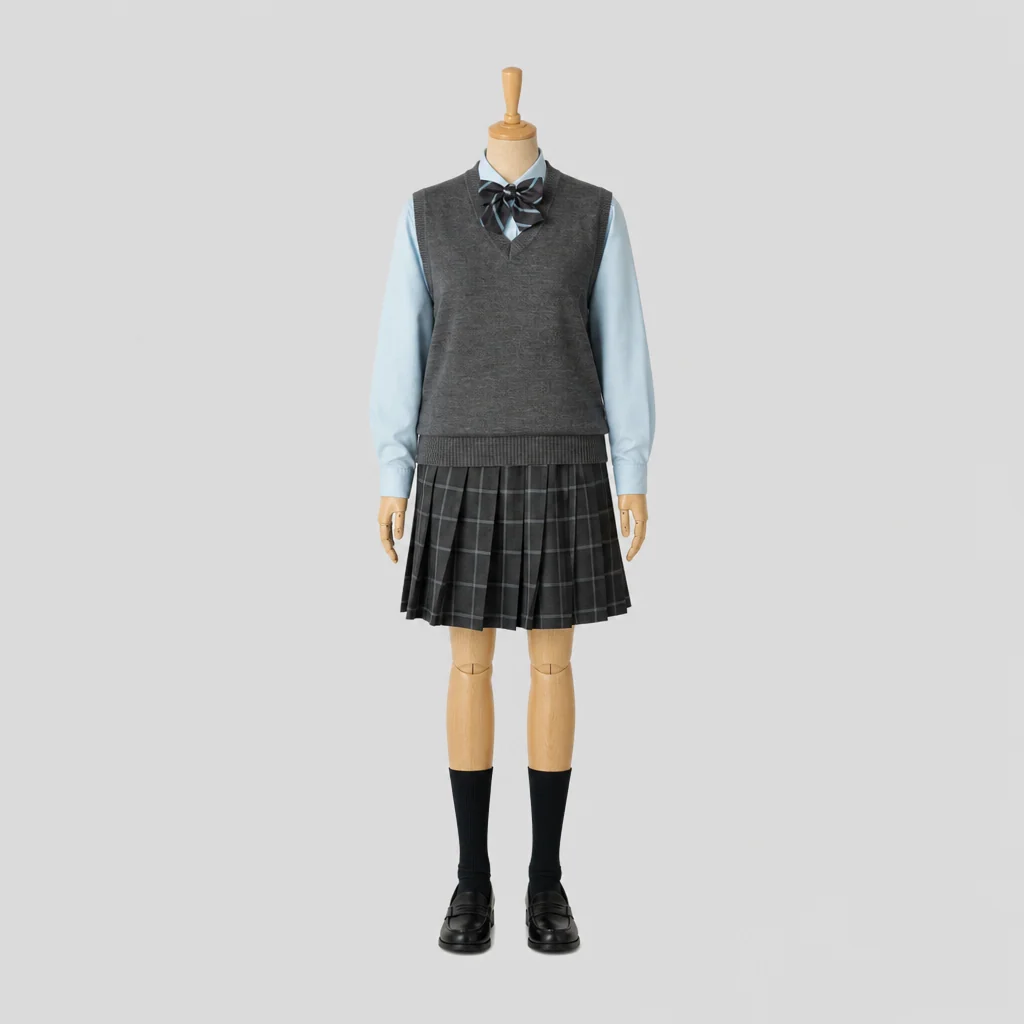 大成女子高校の制服のイメージ