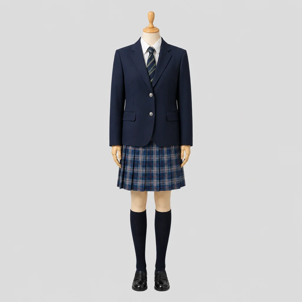 水戸平成学園高校の女子の制服のイメージ