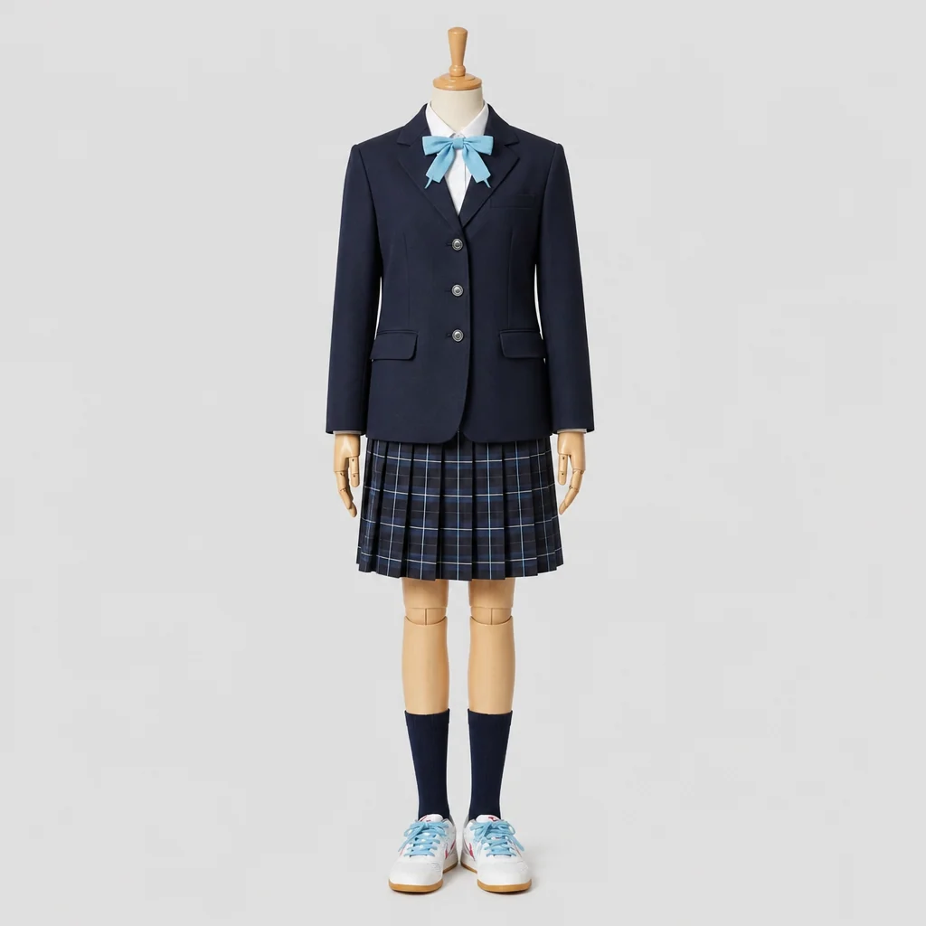 聖徳大学附属取手聖徳女子高校の制服のイメージ