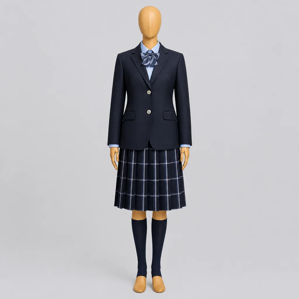 霞ヶ浦高校の制服のイメージ