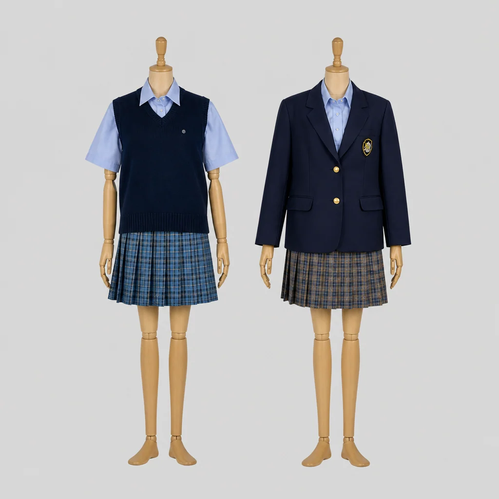 今市高校の制服のイメージ