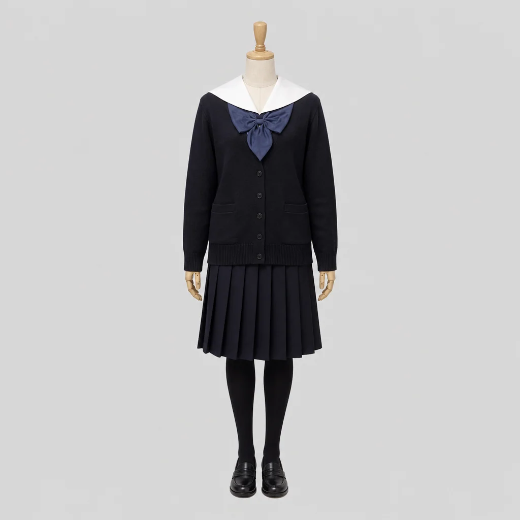 栃木女子高校の制服のイメージ