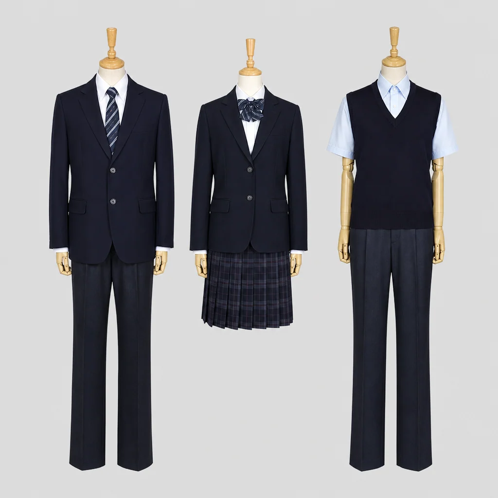 足利南高校の制服のイメージ