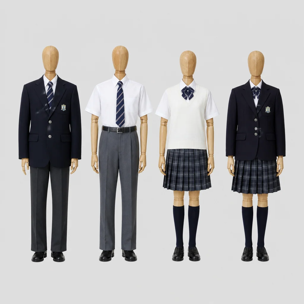 幸福の科学学園高校の制服のイメージ