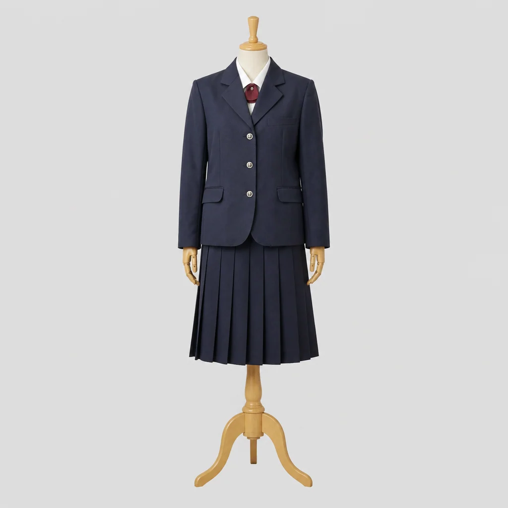松井田高校の制服のイメージ