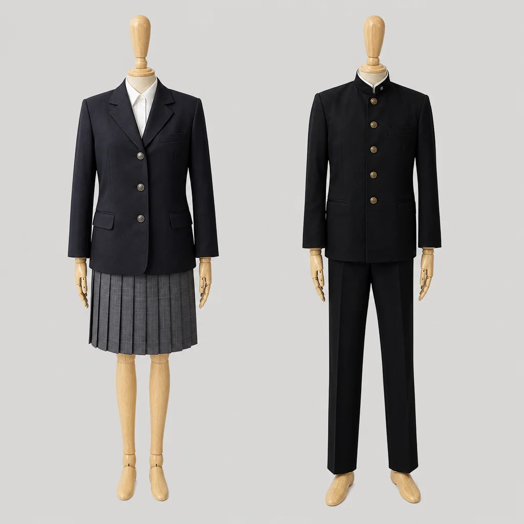 尾瀬高校の制服のイメージ