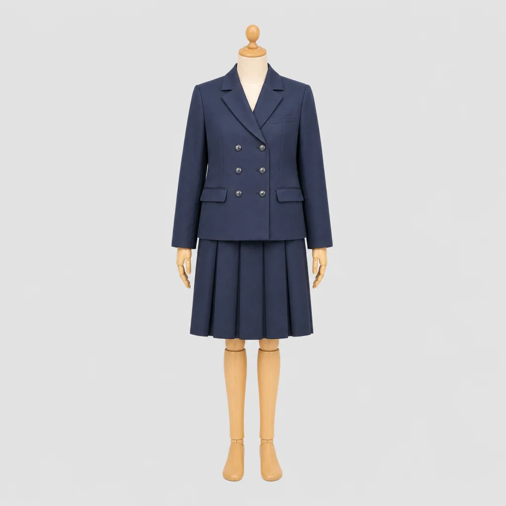 前橋女子高校の制服のイメージ