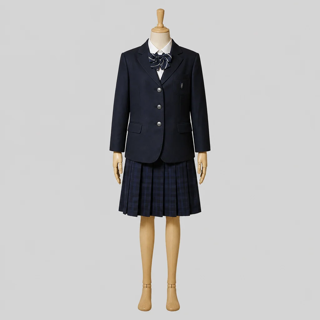 安中総合学園高校の制服のイメージ