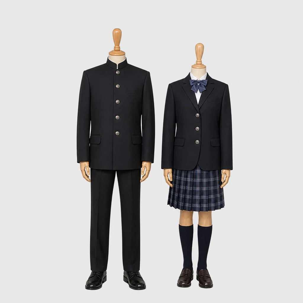 富岡実業高校の制服のイメージ
