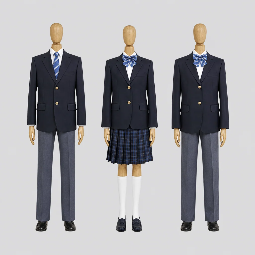 桐生清桜高校の制服のイメージ