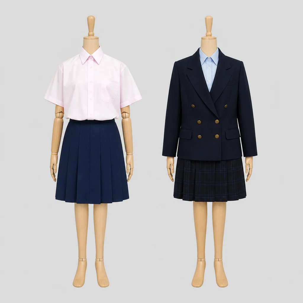 久喜高校の制服のイメージ