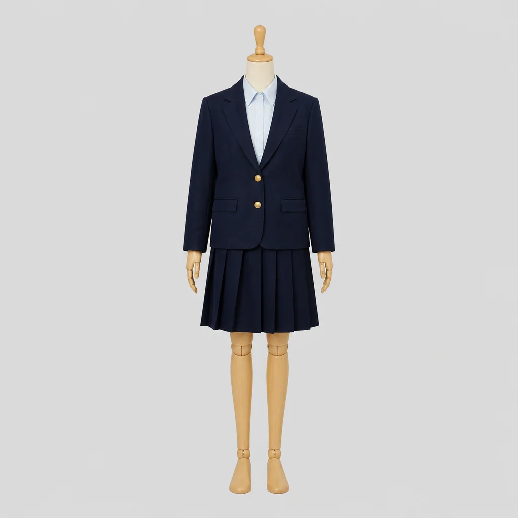 越ケ谷高校の制服のイメージ