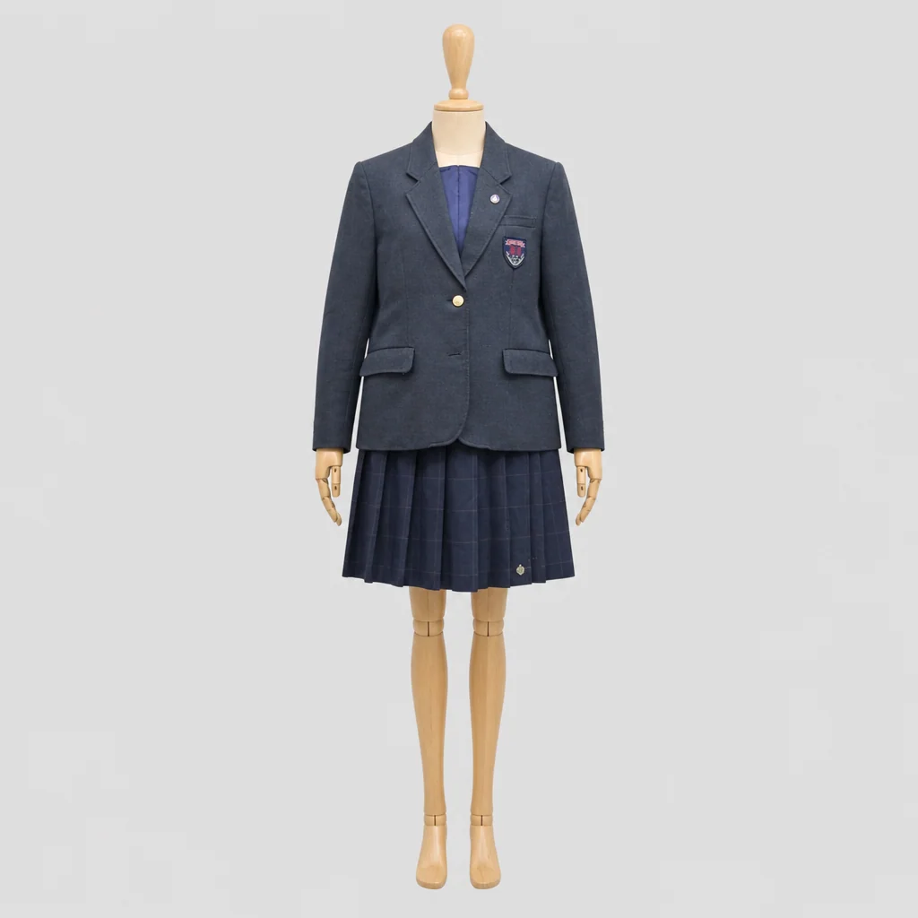 羽生実業高校の女子の制服のイメージ