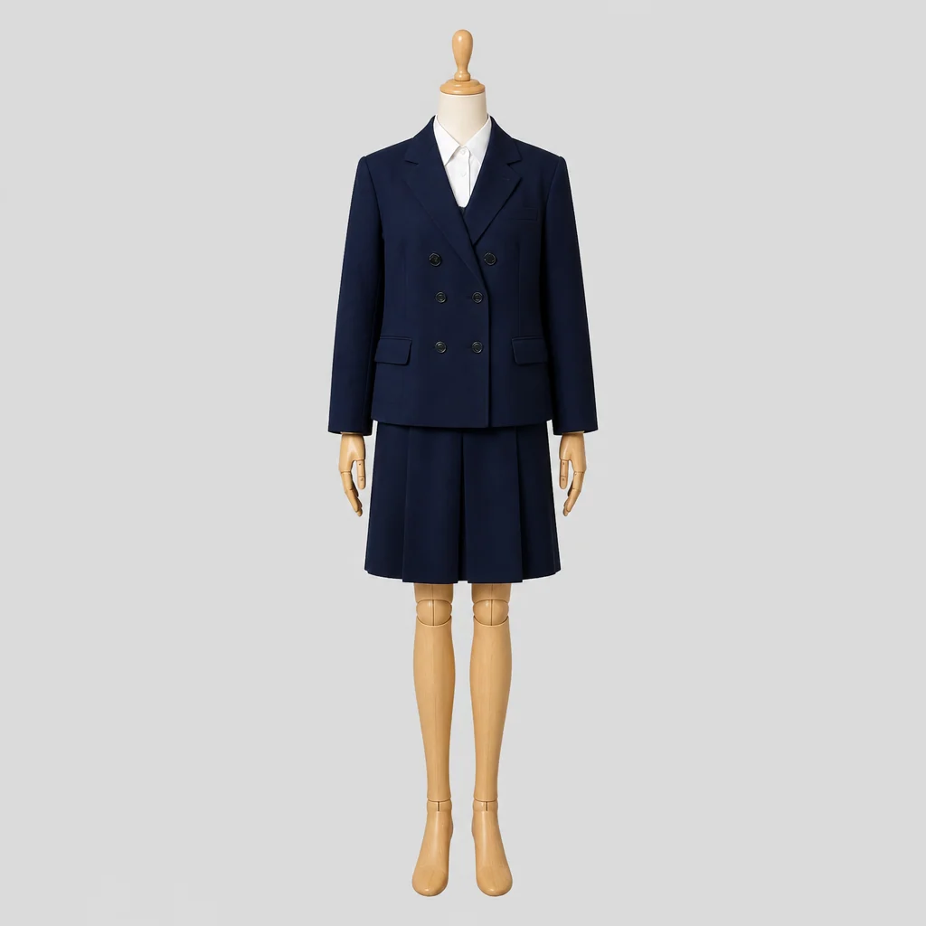 越谷北高校の制服のイメージ