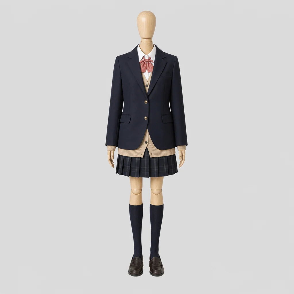 北本高校の制服のイメージ