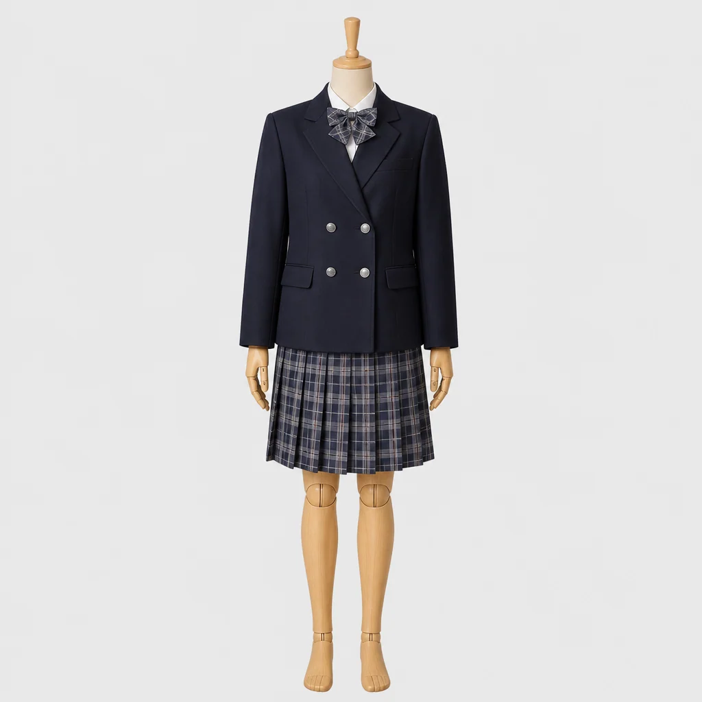 草加南高校の制服のイメージ