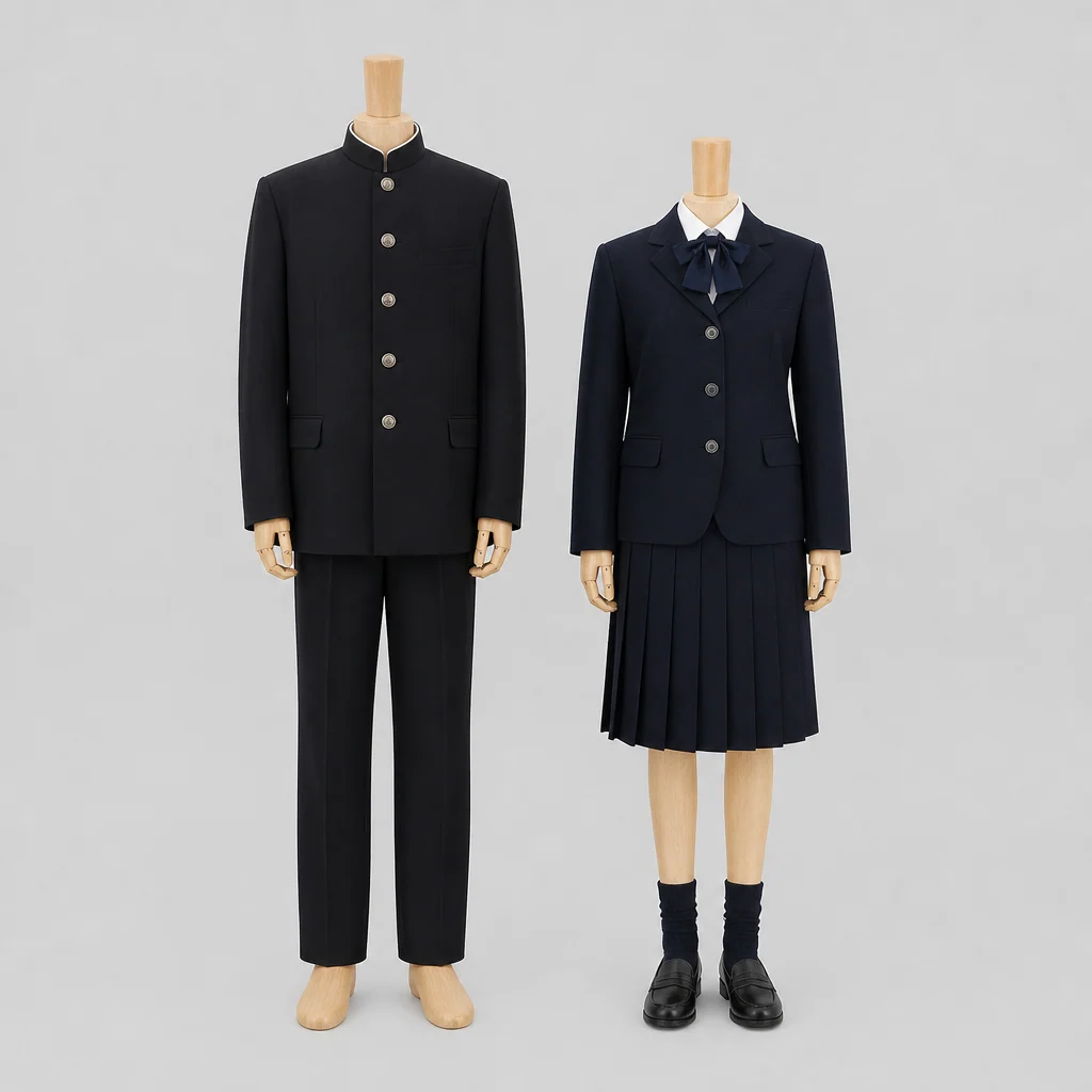 羽生第一高校の制服のイメージ