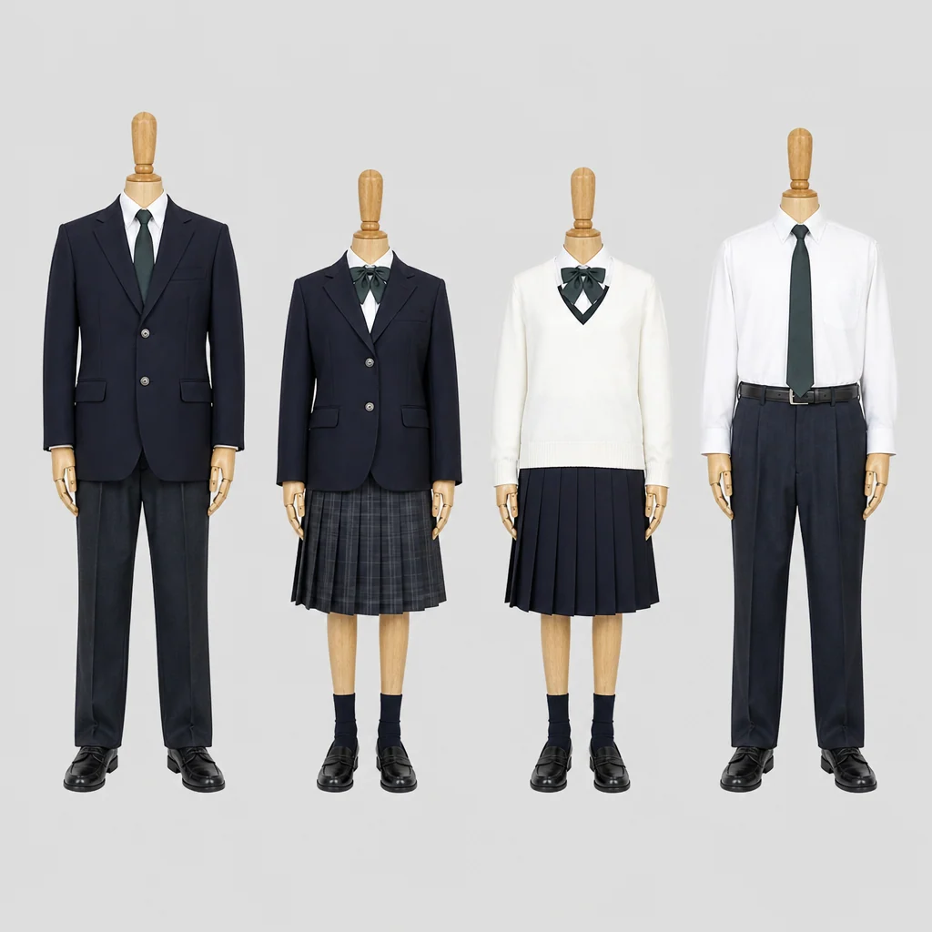 川口東高校の制服のイメージ
