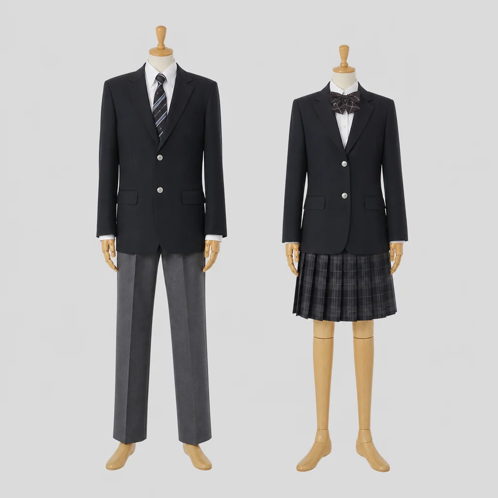 吹上秋桜高校の制服のイメージ