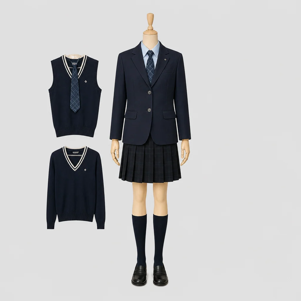 草加東高校の制服のイメージ