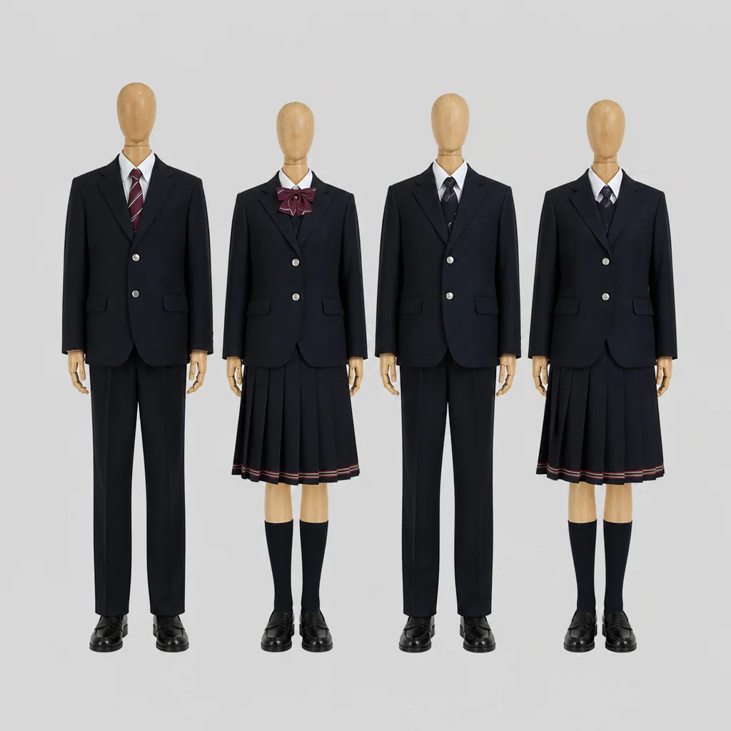 庄和高校の制服のイメージ