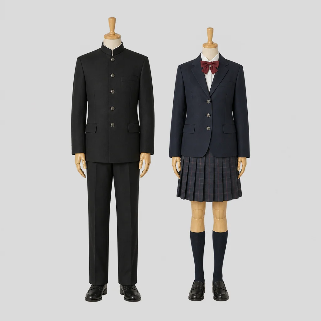 浦和東高校の制服のイメージ