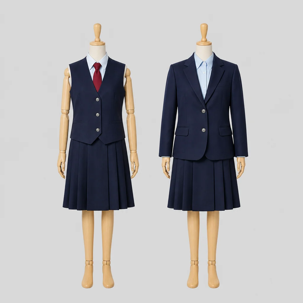 久喜北陽高校の制服のイメージ