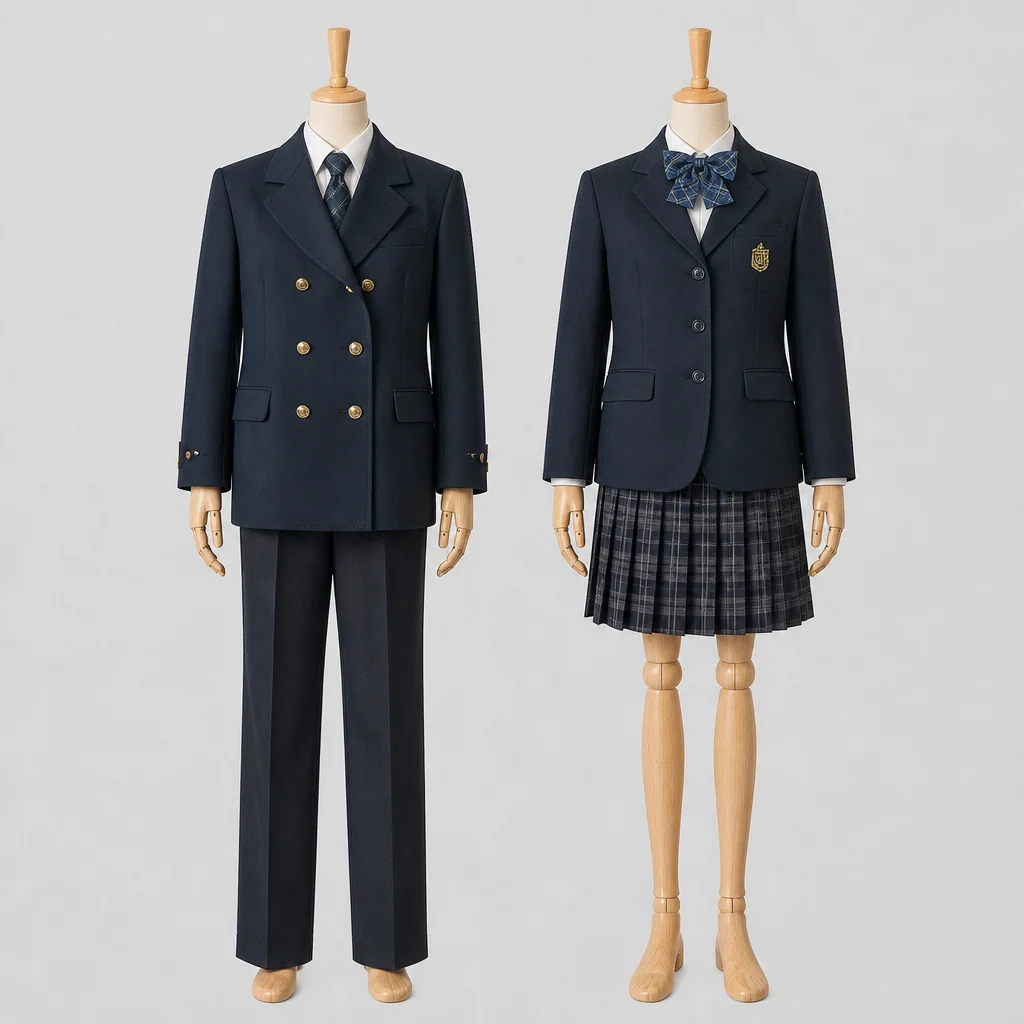 秀明英光高校の制服のイメージ