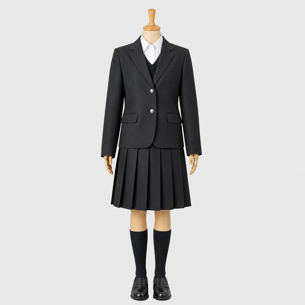 武蔵野星城高校の女子の制服のイメージ