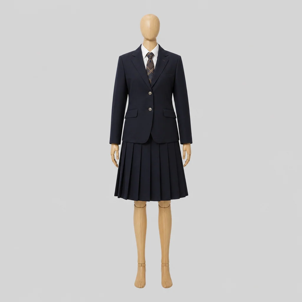 武蔵越生高校の制服のイメージ