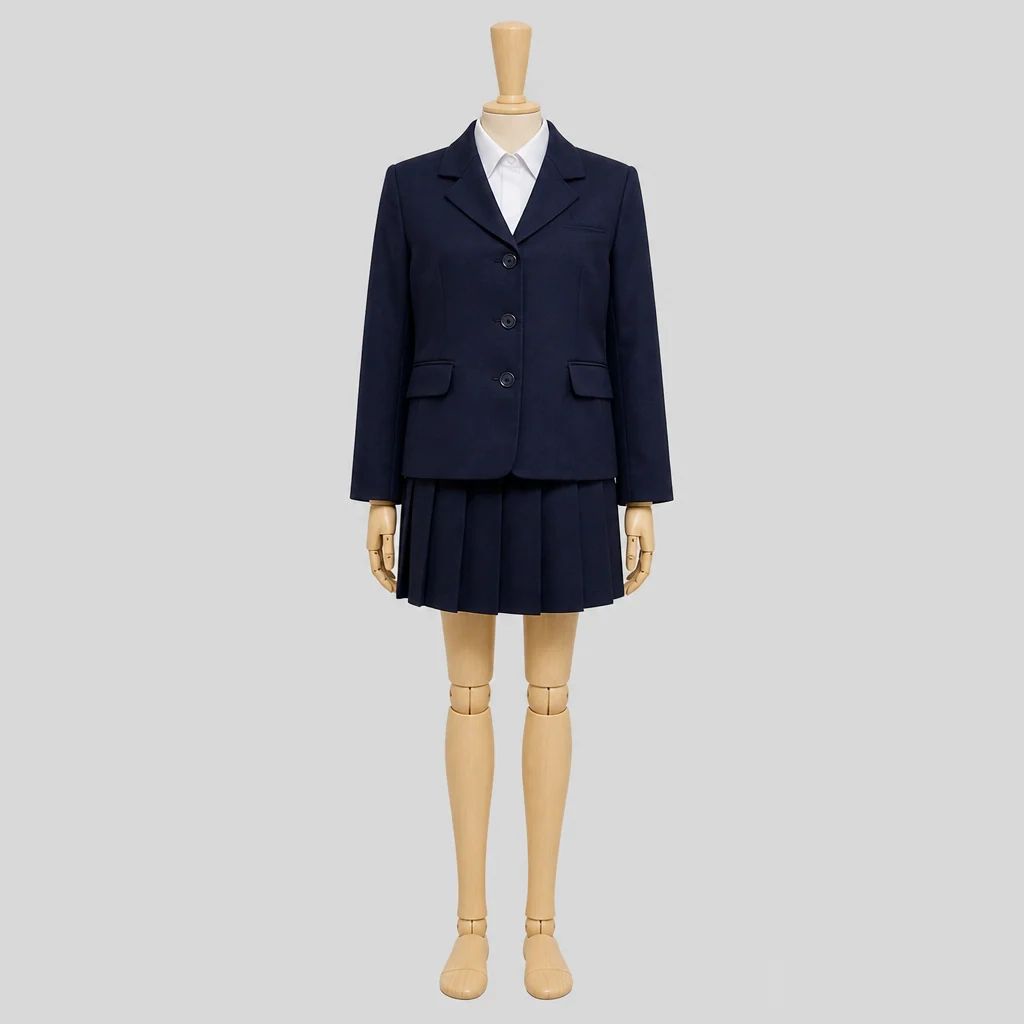 千葉東高校の女子の制服のイメージ