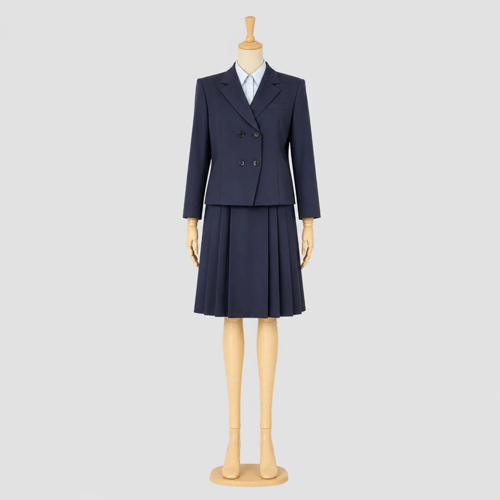 千葉商業高校の女子の制服のイメージ