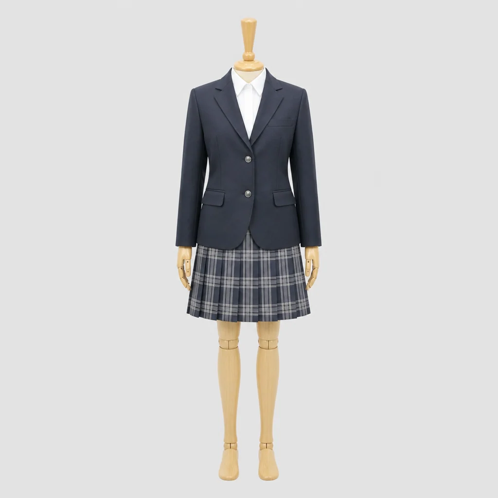 船橋法典高校の制服のイメージ