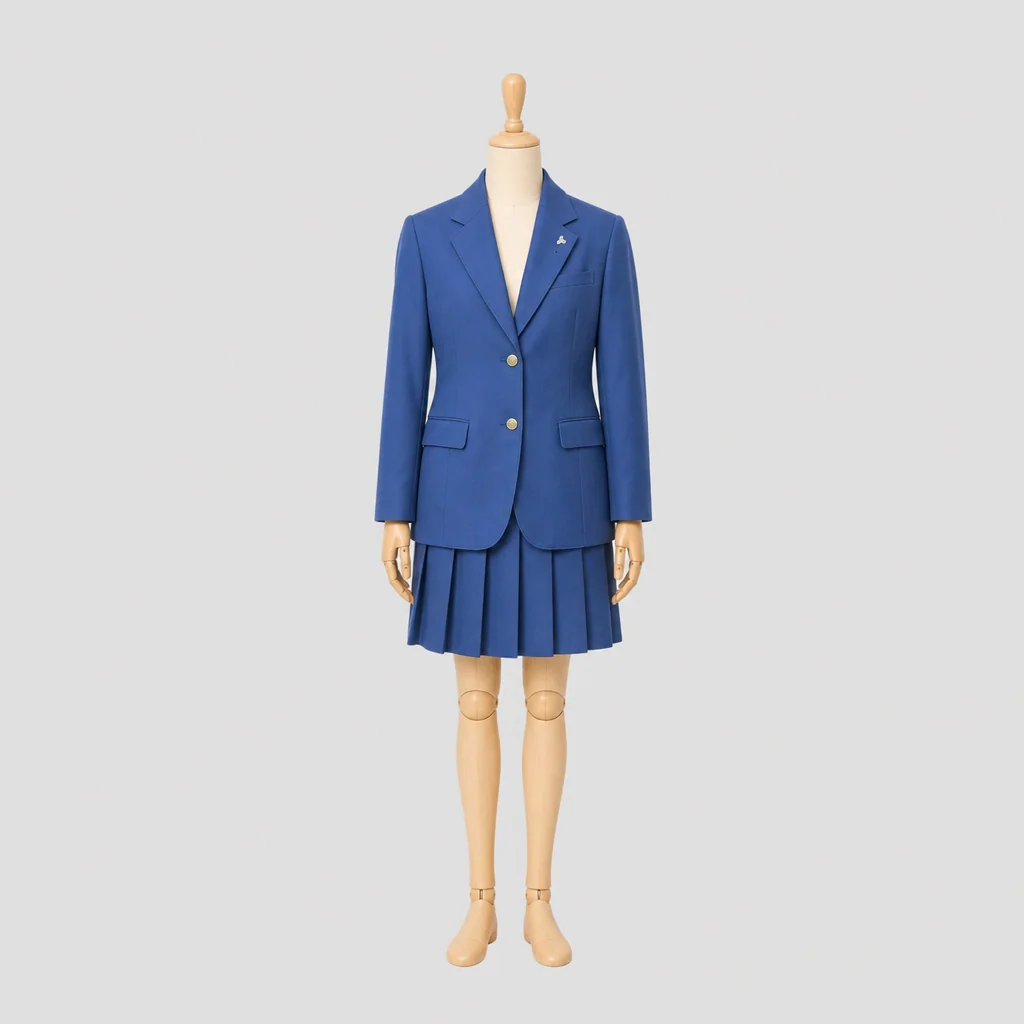 松戸六実高校の制服のイメージ
