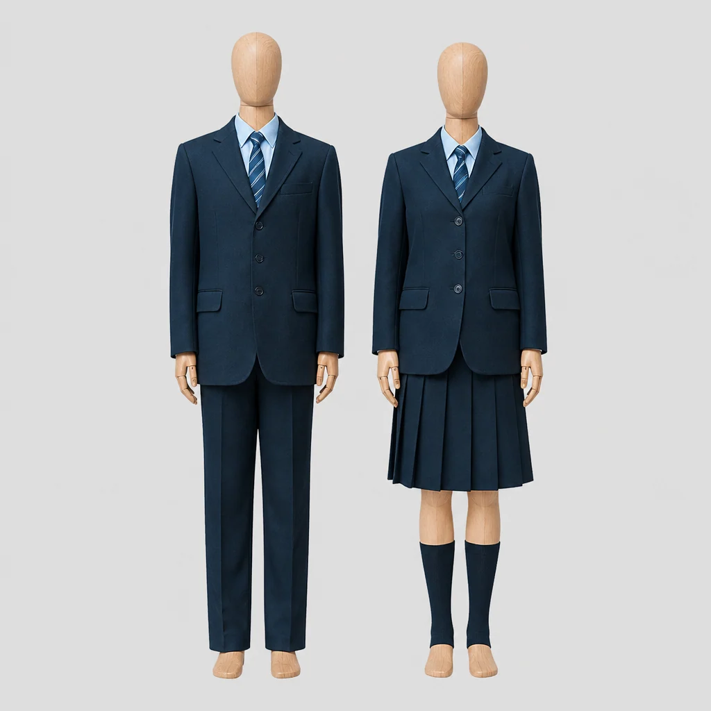 実籾高校の制服のイメージ