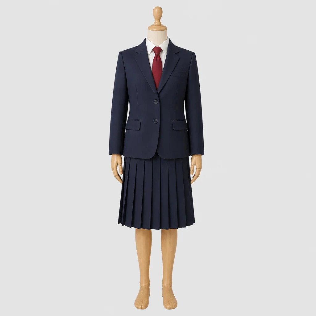 柏中央高校の女子の制服のイメージ