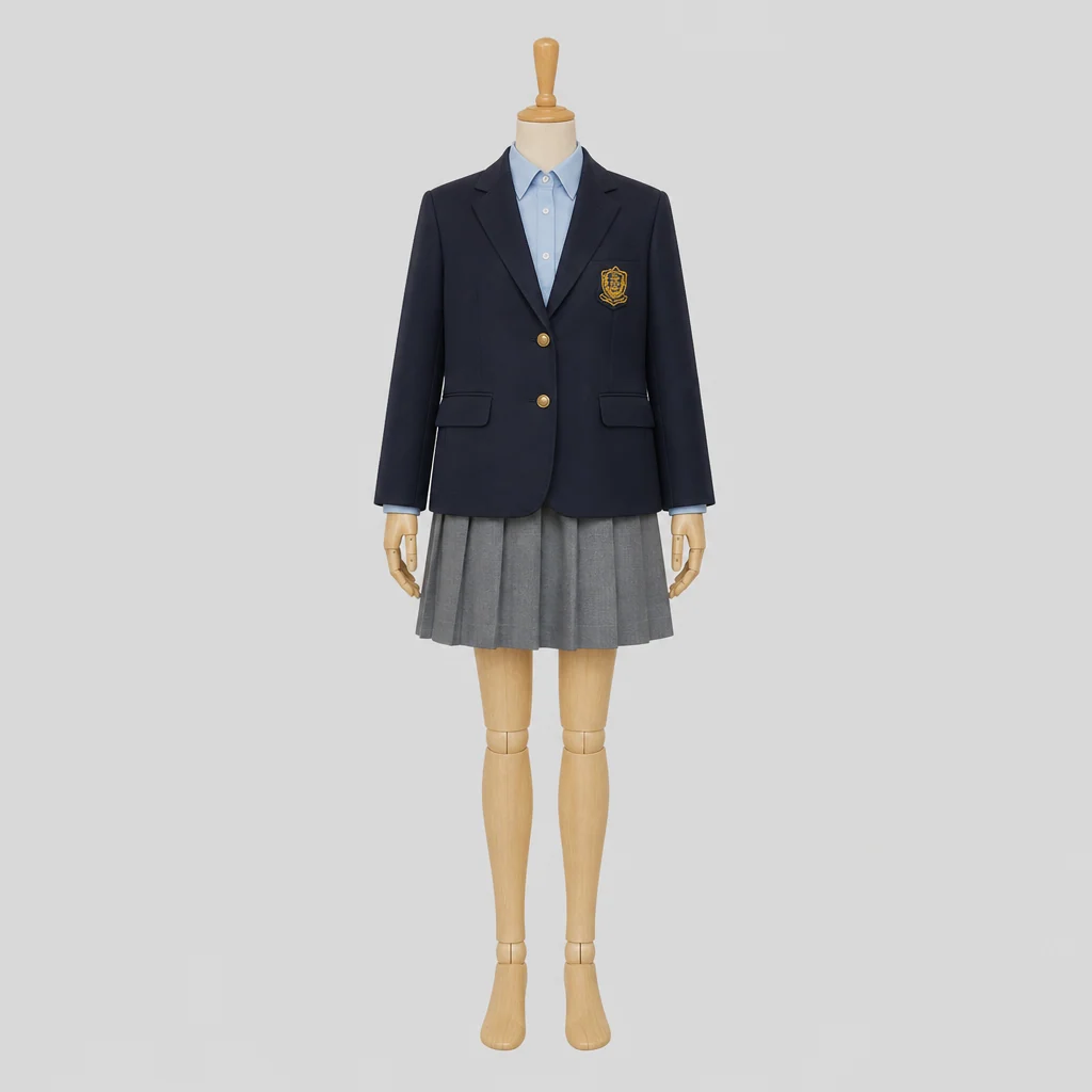 市原高校の女子の制服のイメージ