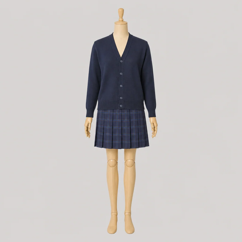 長狭高校の制服のイメージ