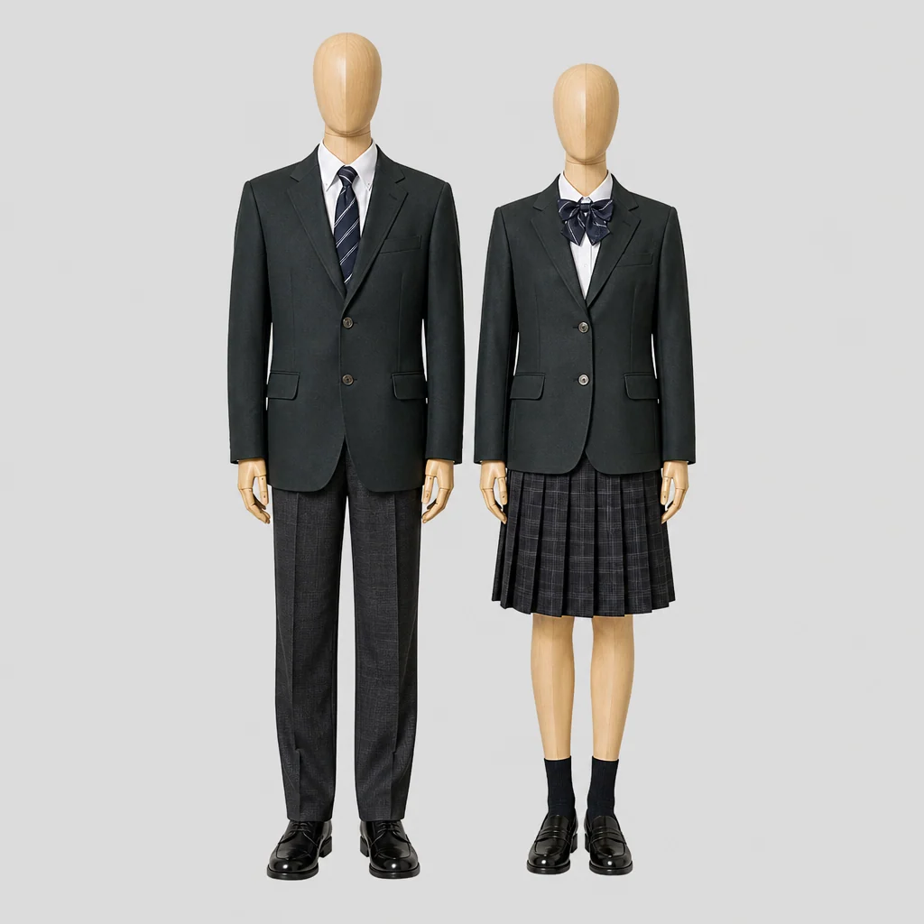 沼南高柳高校の制服のイメージ