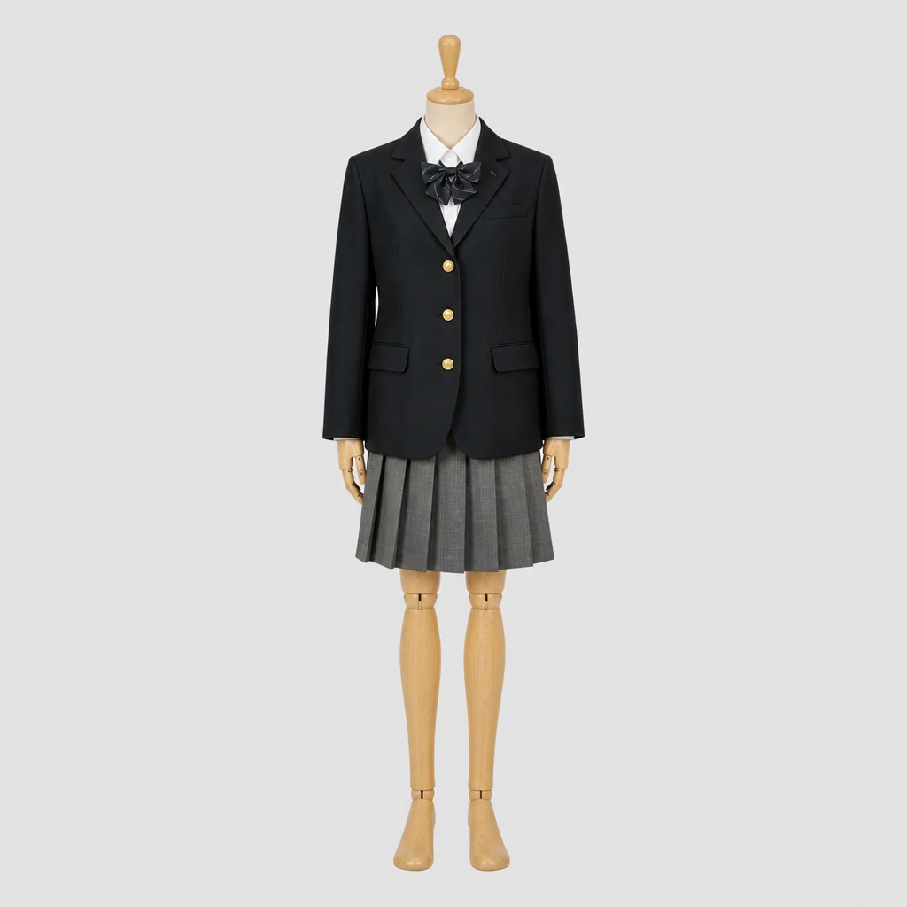 袖ヶ浦高校の制服のイメージ