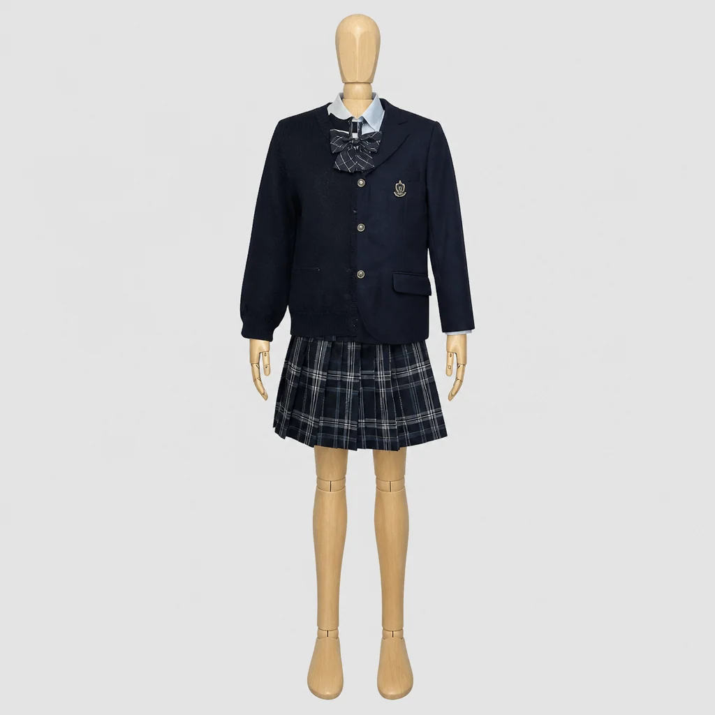 千葉明徳高校の女子の制服のイメージ