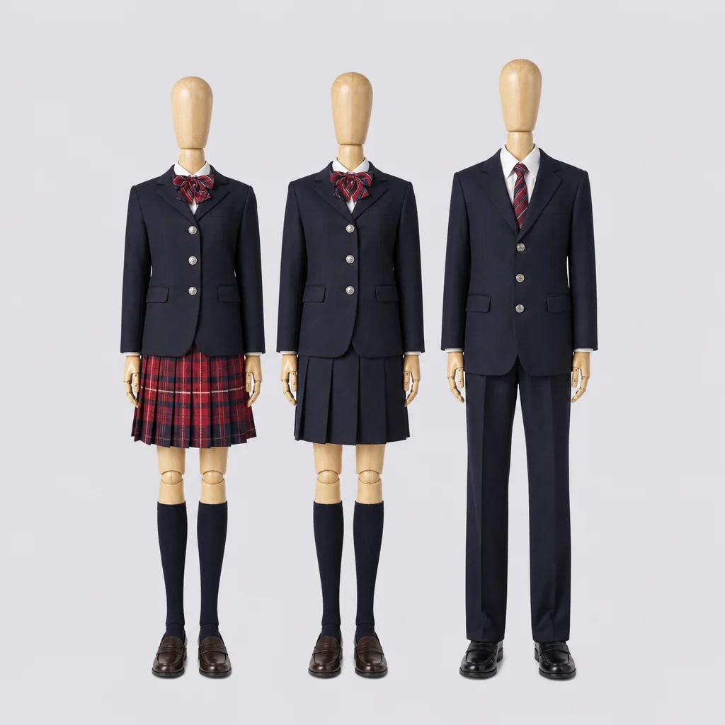 千葉県安房西高校の制服のイメージ