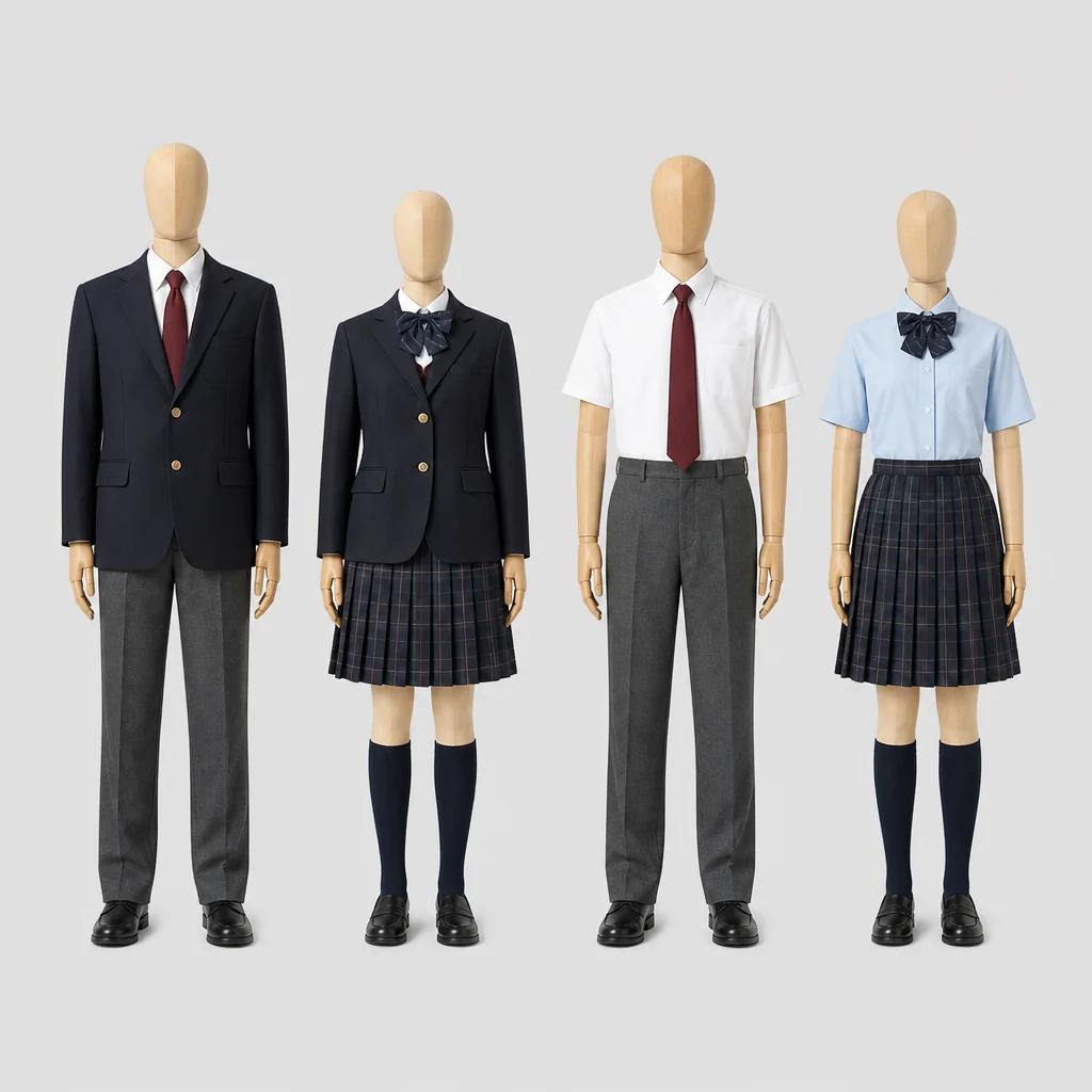 秀明大学学校教師学部附属秀明八千代高校の制服のイメージ