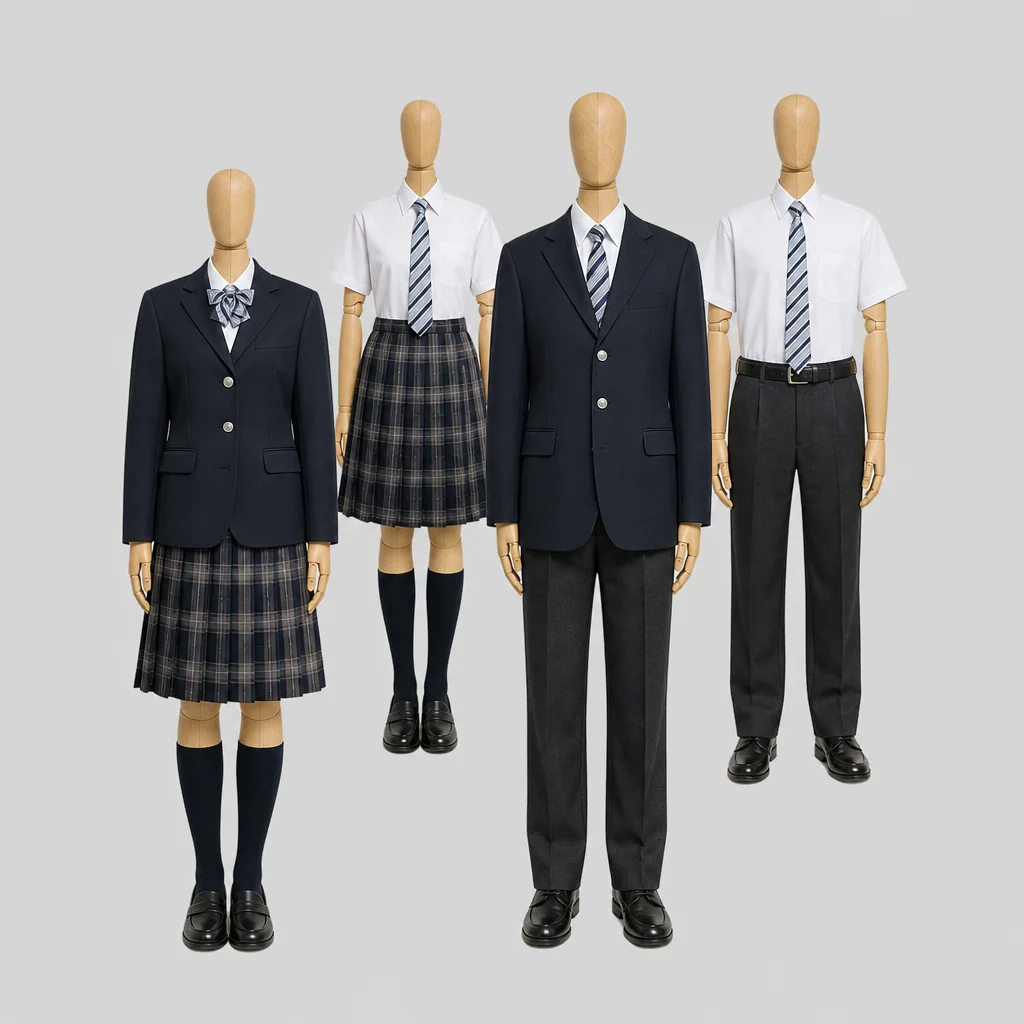 二松学舎大学附属柏高校の制服のイメージ