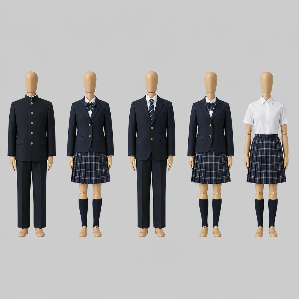大田桜台高校の制服のイメージ