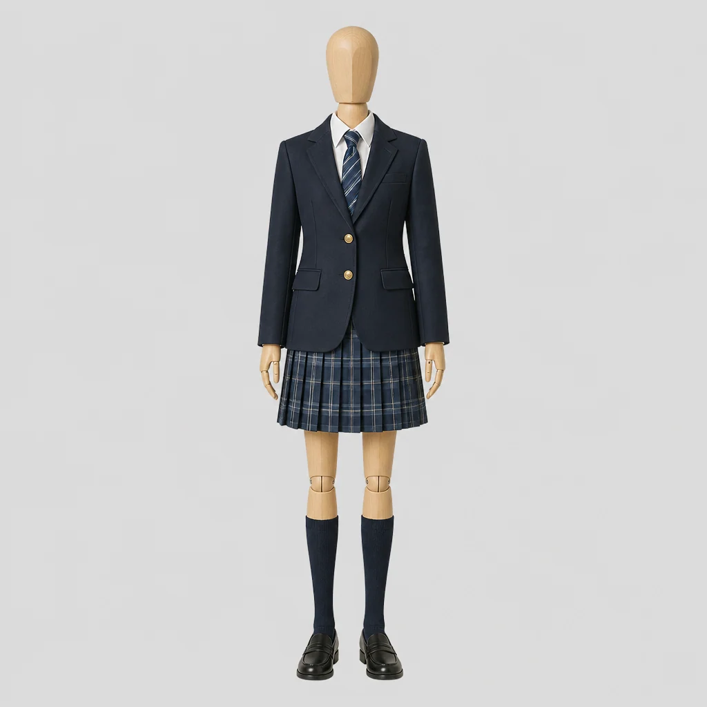 新宿山吹高校の制服のイメージ
