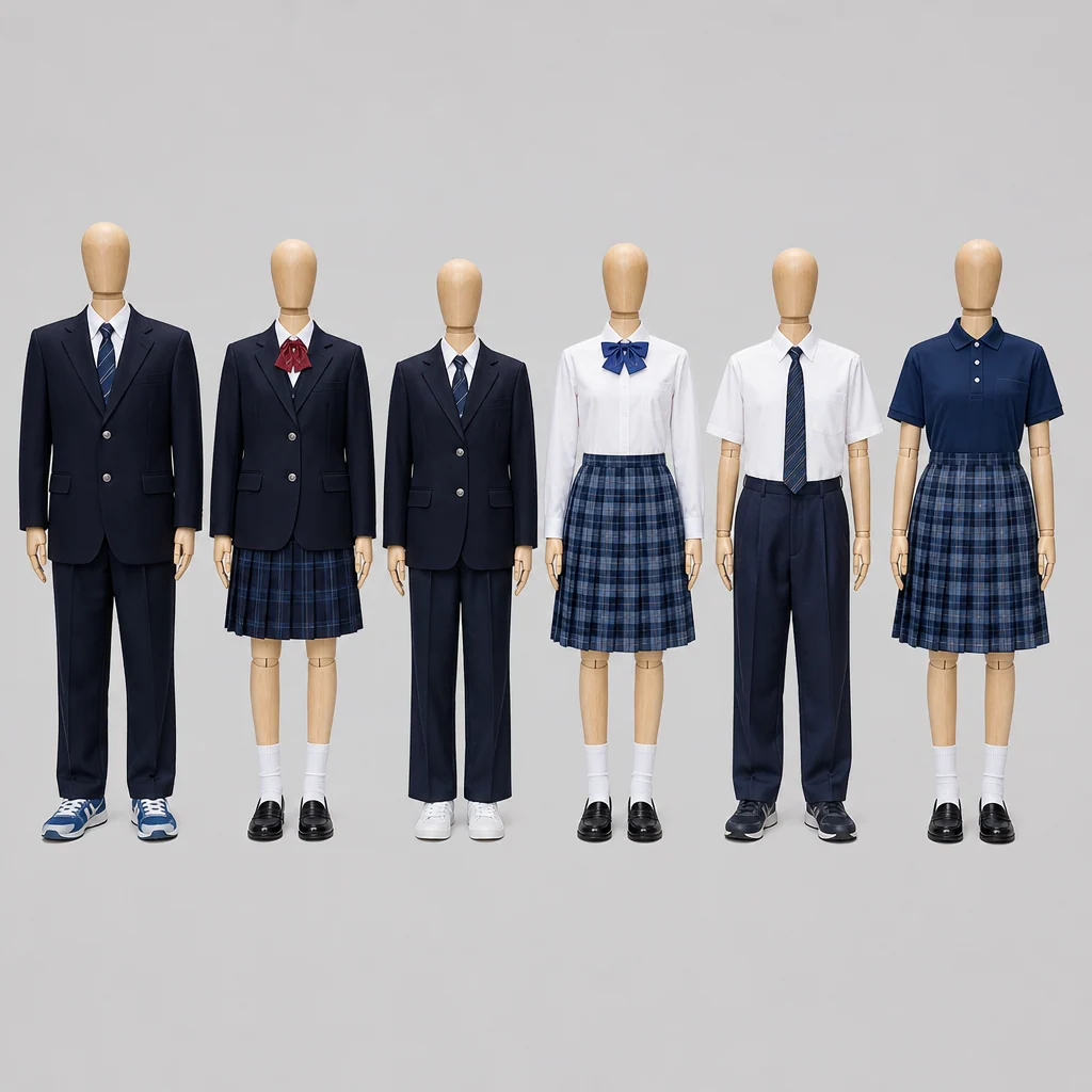 芦花高校の制服のイメージ